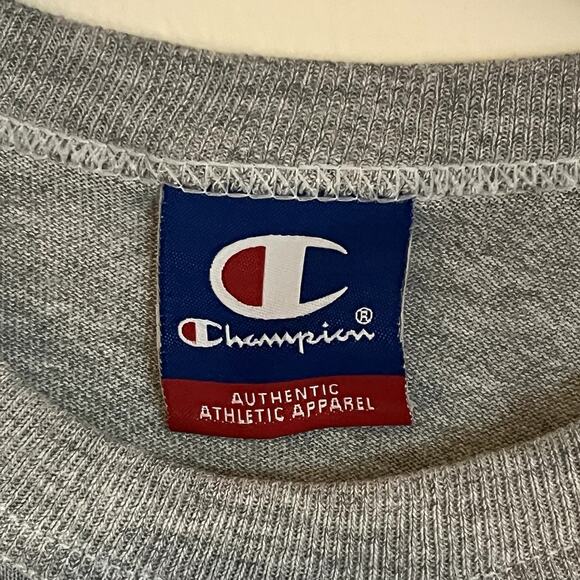 Champion MIT Gray Collegiate Logo T-Shirt Adult Small Short Sleeve Crew Neck - Picture 6 of 6